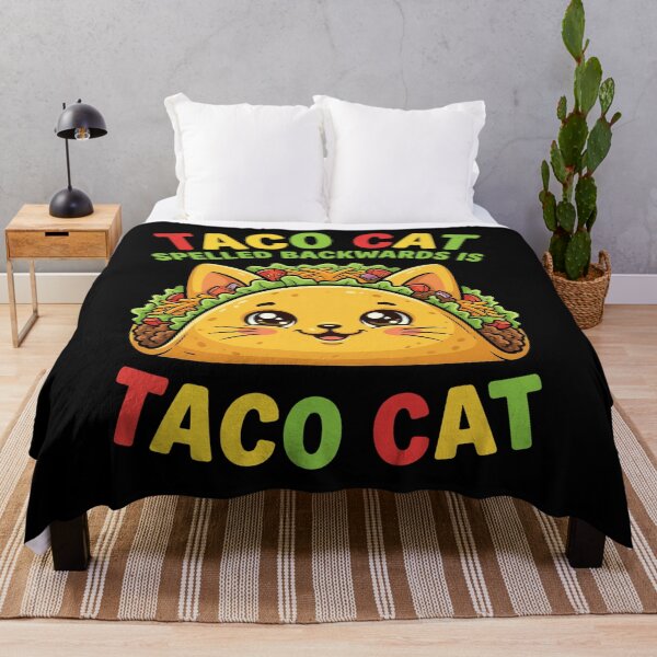 Item preview, Tacocat Spelled Backwards is Tacocat Funny Cat  designed and sold by FreshVibe Prints.
