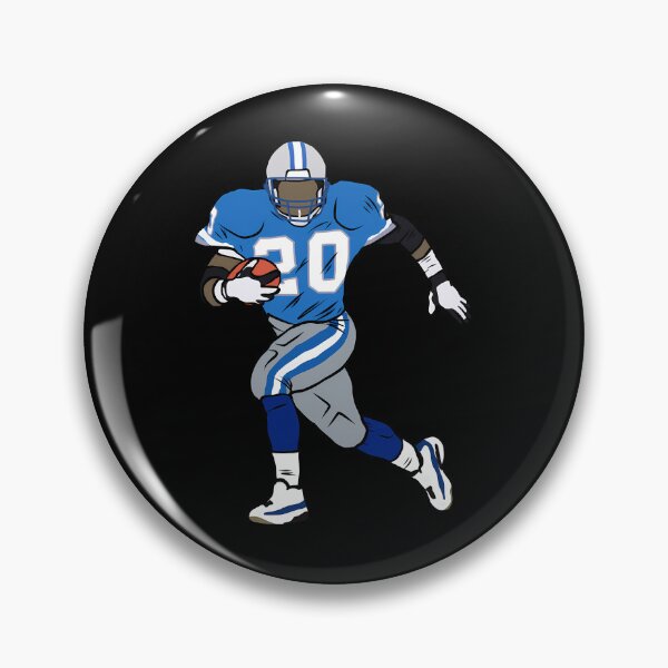 Item preview, Barry Sanders Running  designed and sold by backtrending.