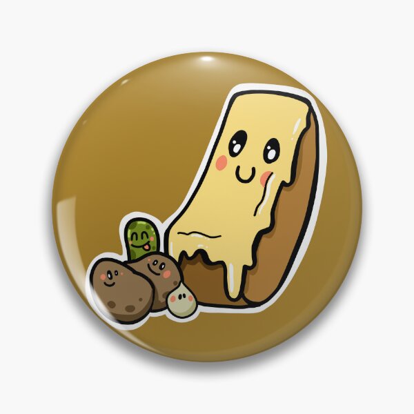 Item preview, Raclette cheese food kawaii designed and sold by sianelliot.