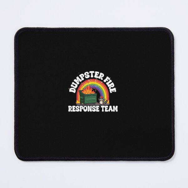 Item preview, Dumpster Fire Response Team Funny Meme Shirt designed and sold by PowerSSales.