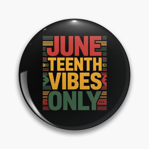 Item preview, Juneteenth Vibes Only Black Culture Pride Freedom Celebration Design designed and sold by TrendPrinter.