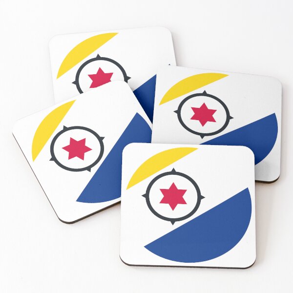 Item preview, Bonaire Round Flag Caribbean Island Heritage designed and sold by NTGUILTY.