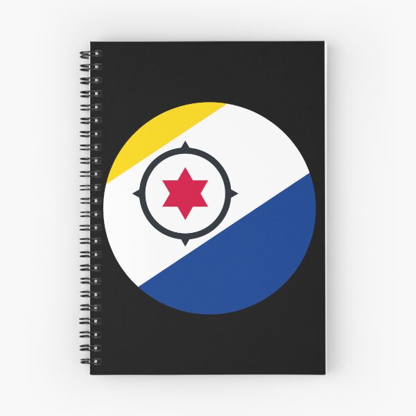 Item preview, Bonaire Round Flag Caribbean Island Heritage designed and sold by NTGUILTY.
