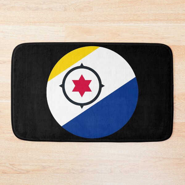 Item preview, Bonaire Round Flag Caribbean Island Heritage designed and sold by NTGUILTY.