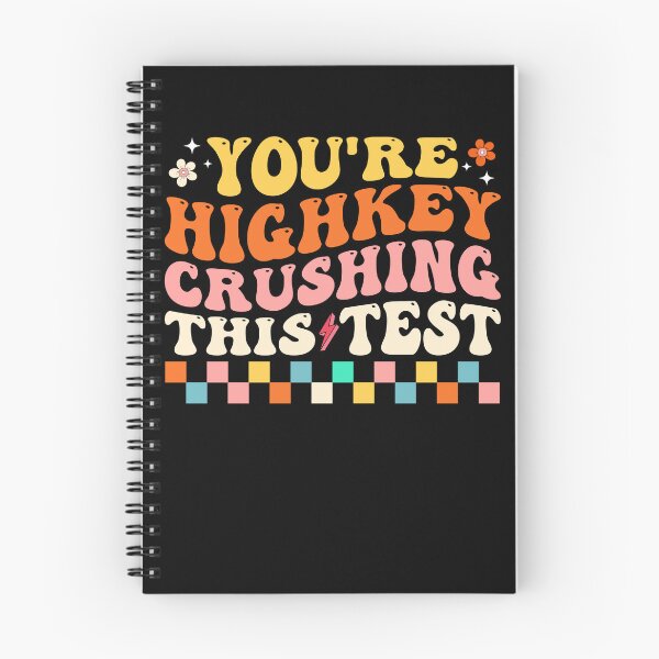 Item preview, Groovy Highkey Crushing This Test Retro Teacher designed and sold by KroghDs.