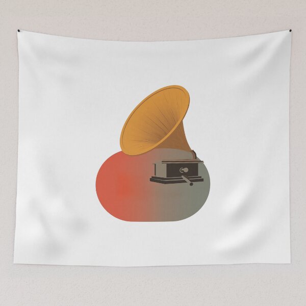 Item preview, Gramophone Music Retro Gradient Vibe designed and sold by FWLKIT.