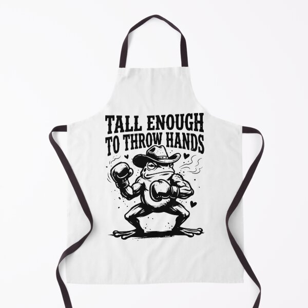 Item preview, Funny Cowboy Toad Boxing Tall Enough for Your Shins Frog Design, funny frog lover gift, cowboy toad boxing designed and sold by AsturShop.