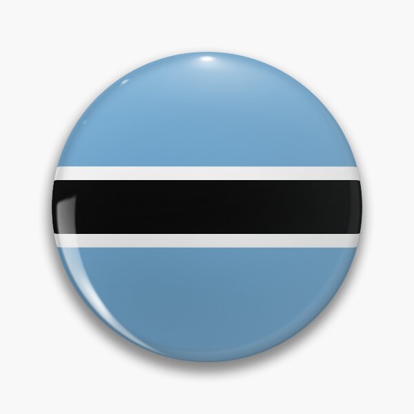 Item preview, Botswana Round Flag Batswana Patriotic Heritage designed and sold by NTGUILTY.