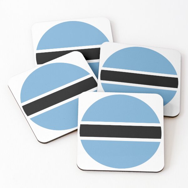 Item preview, Botswana Round Flag Batswana Patriotic Heritage designed and sold by NTGUILTY.