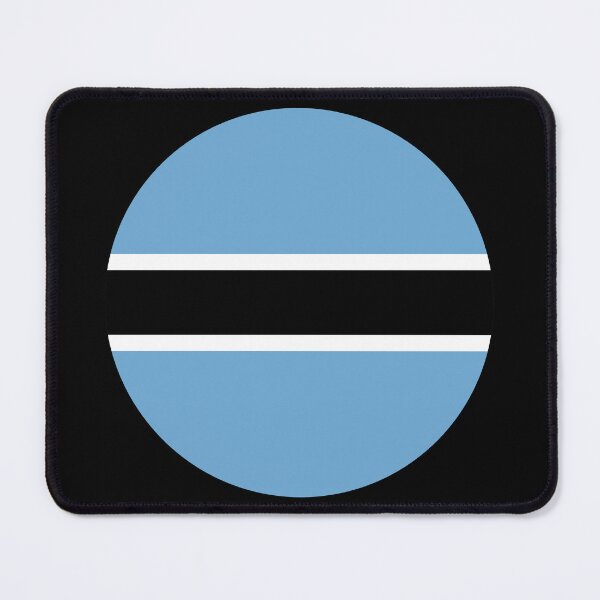 Item preview, Botswana Round Flag Batswana Patriotic Heritage designed and sold by NTGUILTY.