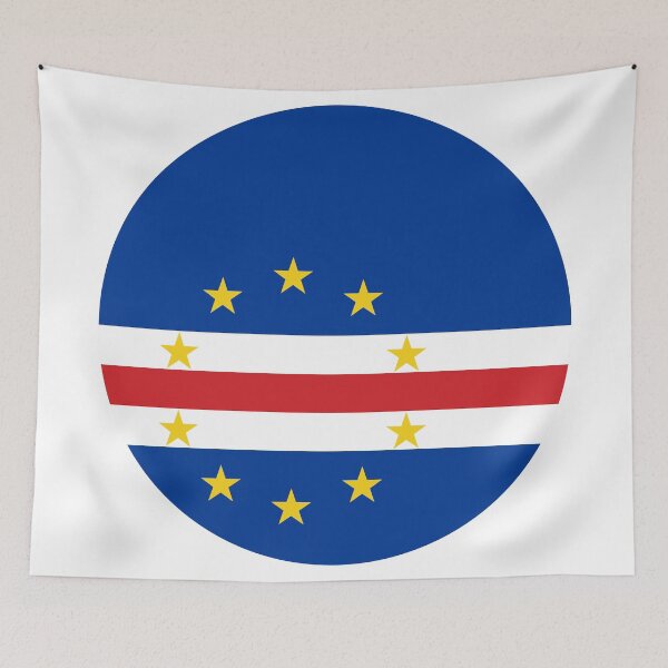 Item preview, Cape Verde Round Flag Cabo Verde Heritage designed and sold by NTGUILTY.