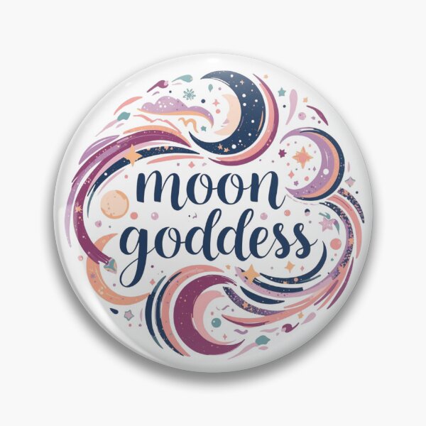 Item preview, A Swirly Design With the Words 'Moon Goddess' designed and sold by Soulstar Designs.