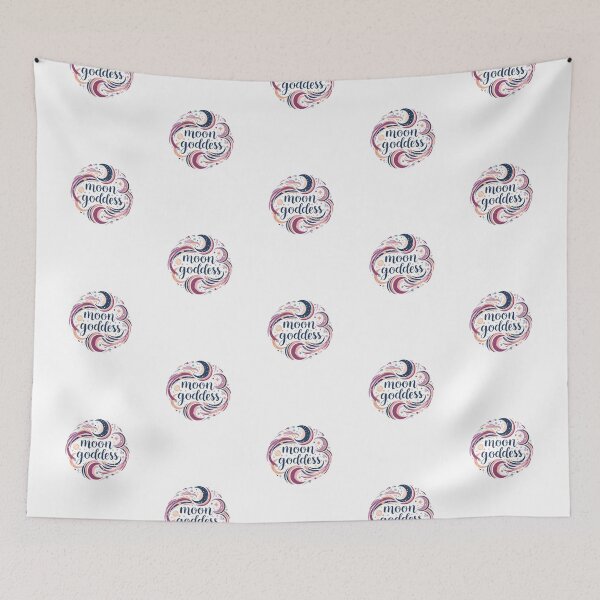 Item preview, A Swirly Design With the Words 'Moon Goddess' designed and sold by Soulstar Designs.