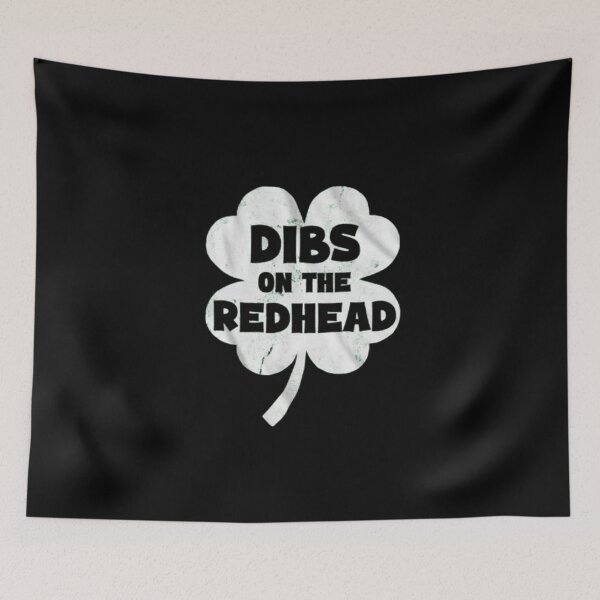 Item preview, Dibs On The Redhead Funny Shamrock Shirt designed and sold by PowerSSales.