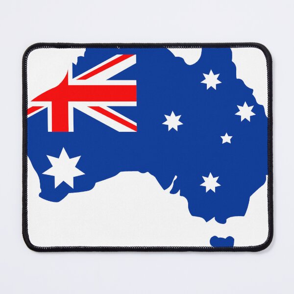 Item preview, Australia Flag Map Outline Design designed and sold by sweetsixty.