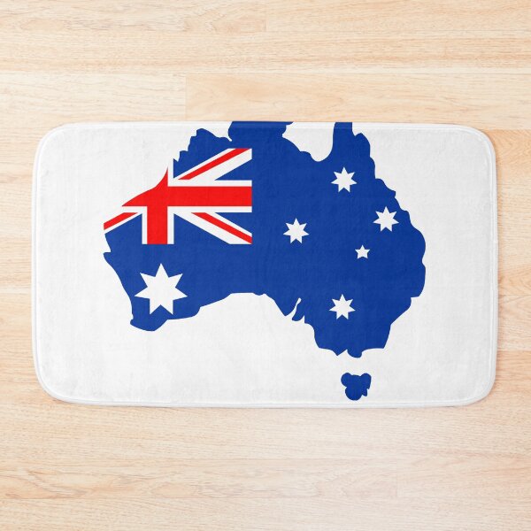 Item preview, Australia Flag Map Outline Design designed and sold by sweetsixty.