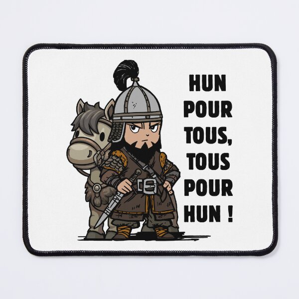 Item preview, HUN FOR ALL, ALL FOR HUN! - Attila, medieval humor designed and sold by francoisville.