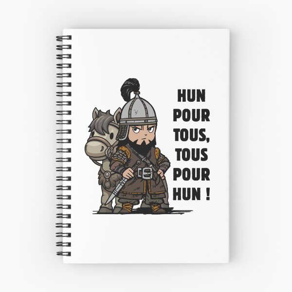 Item preview, HUN FOR ALL, ALL FOR HUN! - Attila, medieval humor designed and sold by francoisville.