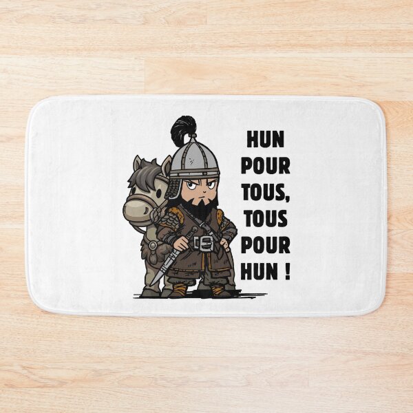 Item preview, HUN FOR ALL, ALL FOR HUN! - Attila, medieval humor designed and sold by francoisville.