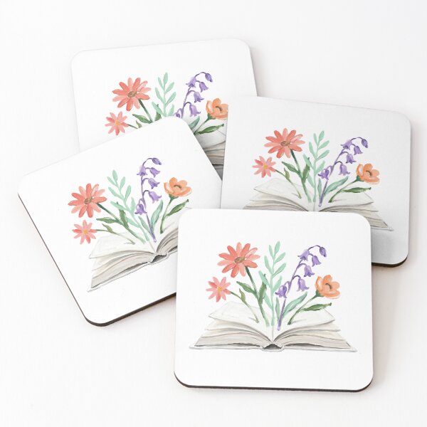 Item preview, Book Magic Flowers Growing from Pages Enchanted designed and sold by Prints by Mat.