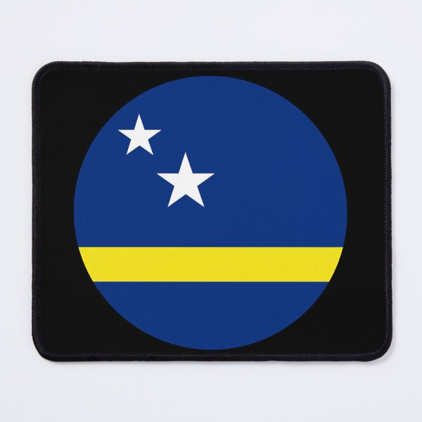 Item preview, Curacao Round Flag Dutch Caribbean Heritage designed and sold by NTGUILTY.