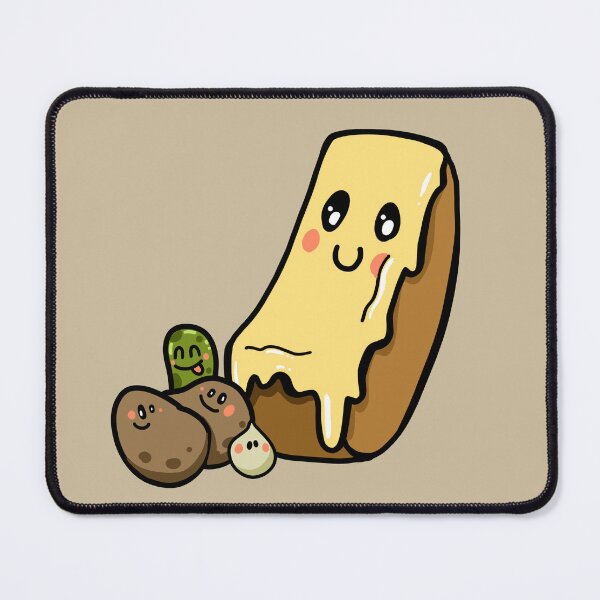 Item preview, Raclette cheese Swiss France food - no white border designed and sold by sianelliot.