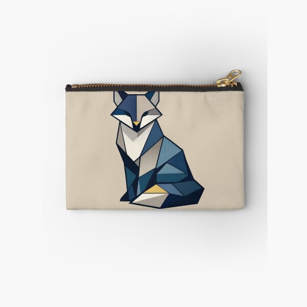 Item preview, Minimalist Geometric Fox - Nordic Folk Art Illustration designed and sold by Artyoka.