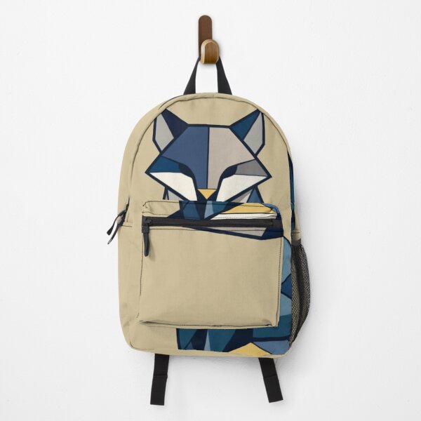 Item preview, Minimalist Geometric Fox - Nordic Folk Art Illustration designed and sold by Artyoka.
