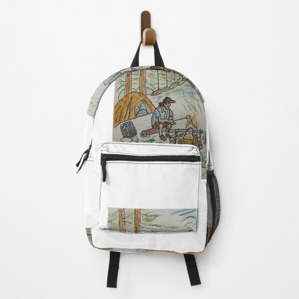 Item preview, Camping ( hand drawn watercolour paint ) designed and sold by BrianDekter.