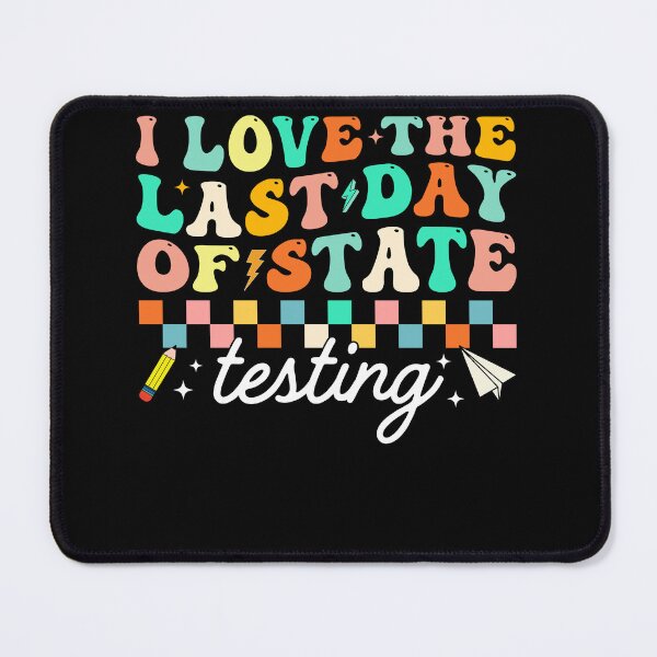 Item preview, Groovy Last Day of State Testing Retro Teacher designed and sold by KroghDs.
