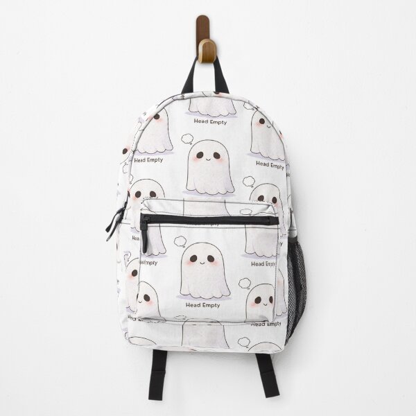 Item preview, No Thoughts Head Empty Ghost | Cute Kawaii Aesthetic | Meme Mood Design designed and sold by The Mood Index.