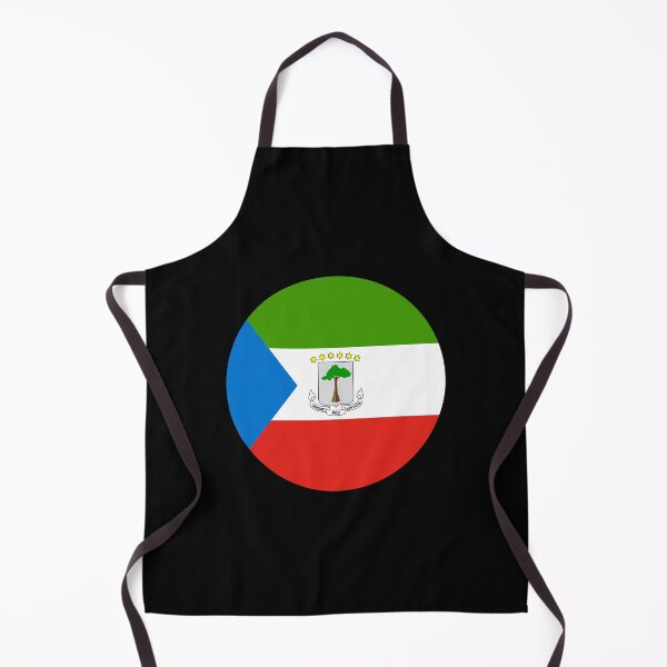 Item preview, Equatorial Guinea Round Flag African Heritage designed and sold by NTGUILTY.