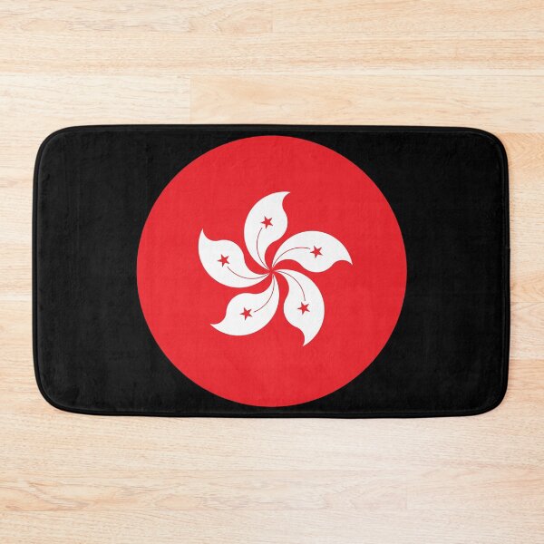 Item preview, Hong Kong Round Flag Bauhinia Flower Heritage designed and sold by NTGUILTY.