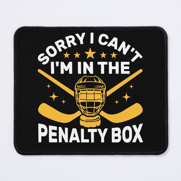 Item preview, Funny Penalty Box Ice Hockey Goalie Gift designed and sold by KroghDs.