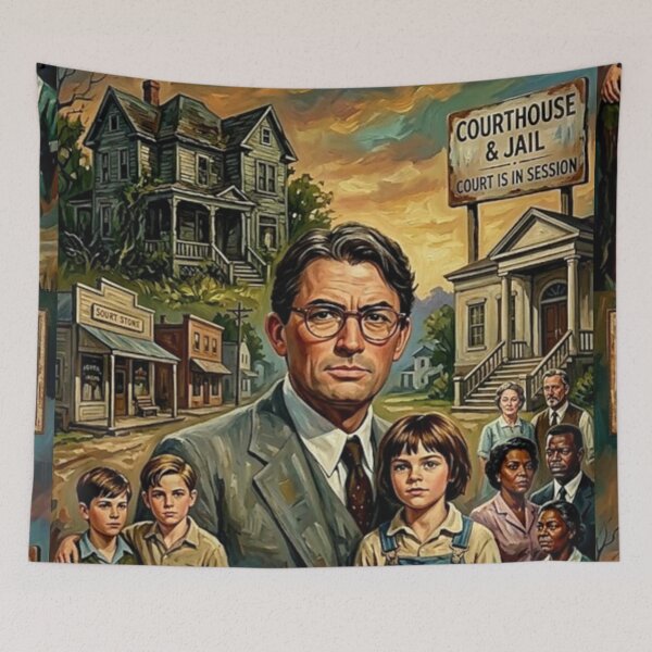 Item preview, Atticus & Scout: Integrity in a Small Town designed and sold by Art's Diner.