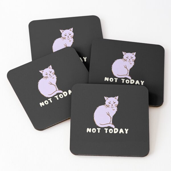 Item preview, Not Today Cat Minimal Design designed and sold by AdicretorDesign.