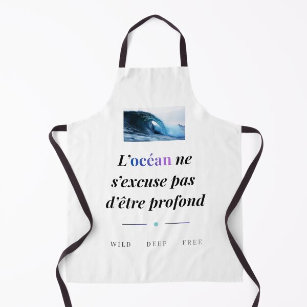 Item preview, The ocean makes no apologies for being deep - Inspirational Quote designed and sold by DIAMVERA.
