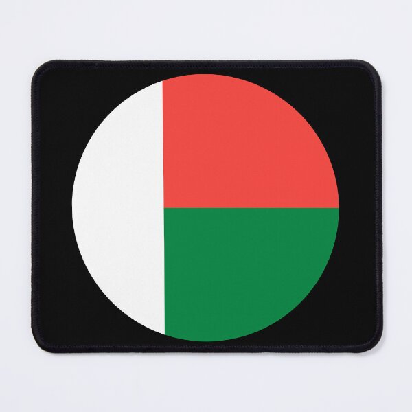 Item preview, Madagascar Round Flag Malagasy Patriotic Heritage designed and sold by NTGUILTY.