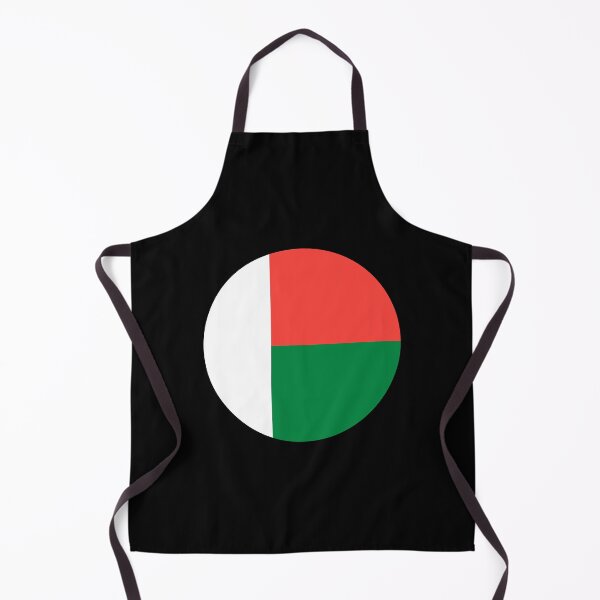 Item preview, Madagascar Round Flag Malagasy Patriotic Heritage designed and sold by NTGUILTY.
