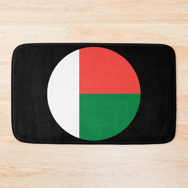 Item preview, Madagascar Round Flag Malagasy Patriotic Heritage designed and sold by NTGUILTY.