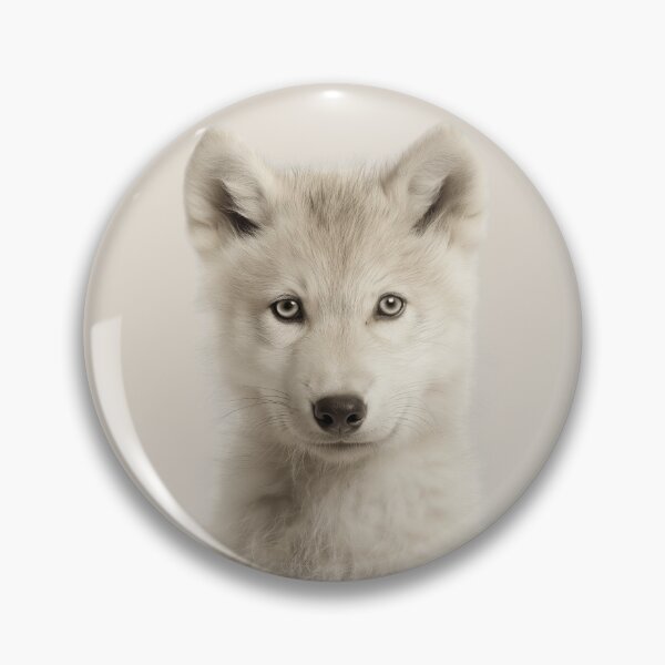 Item preview, Adorable Baby Arctic Wolf for Cute Arctic Wolf lovers designed and sold by LazyOwlStore.