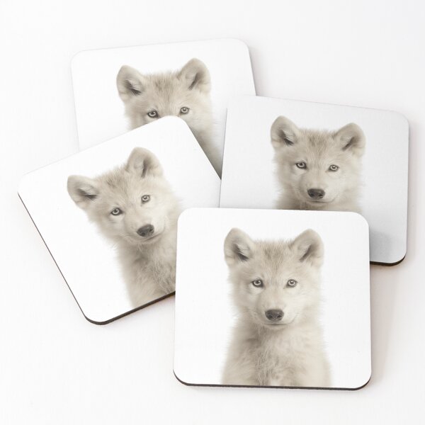 Item preview, Adorable Baby Arctic Wolf for Cute Arctic Wolf lovers designed and sold by LazyOwlStore.