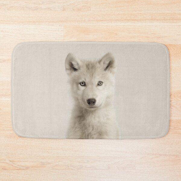Item preview, Adorable Baby Arctic Wolf for Cute Arctic Wolf lovers designed and sold by LazyOwlStore.