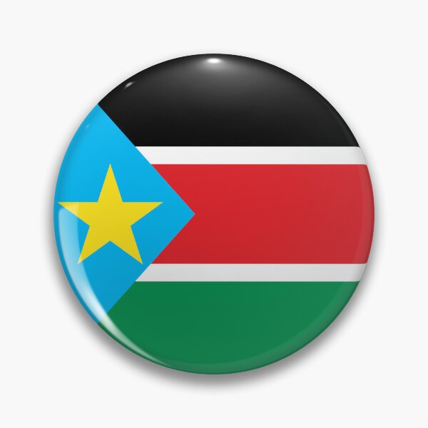 Item preview, South Sudan Round Flag African Heritage designed and sold by NTGUILTY.