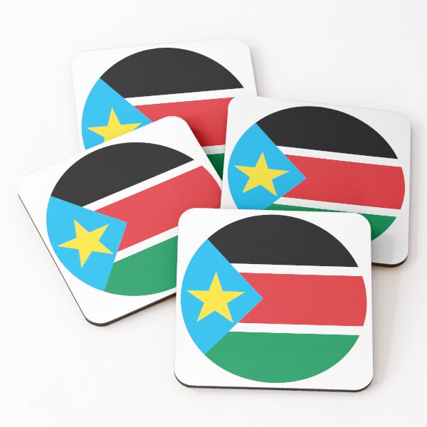 Item preview, South Sudan Round Flag African Heritage designed and sold by NTGUILTY.