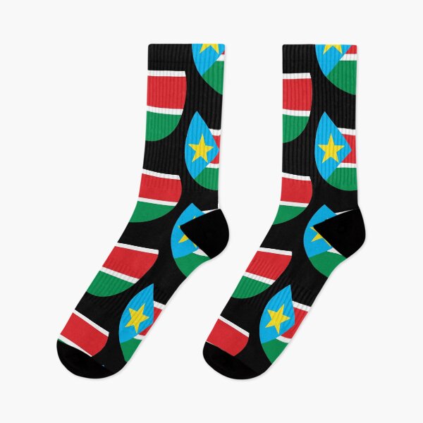 Item preview, South Sudan Round Flag African Heritage designed and sold by NTGUILTY.