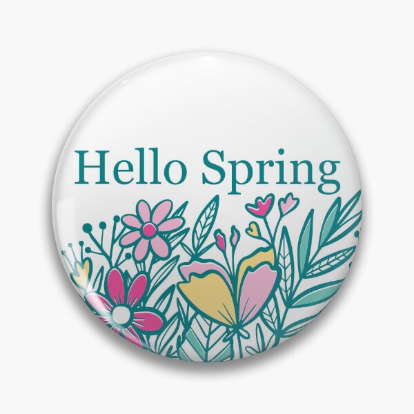 Item preview, Hello Spring designed and sold by MooreArtStudio.