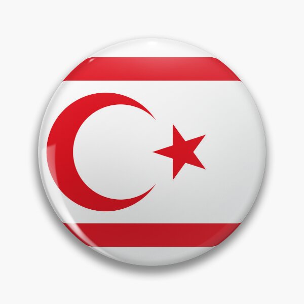 Item preview, Northern Cyprus Round Flag TRNC Heritage designed and sold by NTGUILTY.