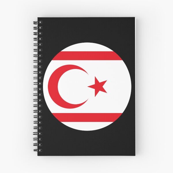 Item preview, Northern Cyprus Round Flag TRNC Heritage designed and sold by NTGUILTY.