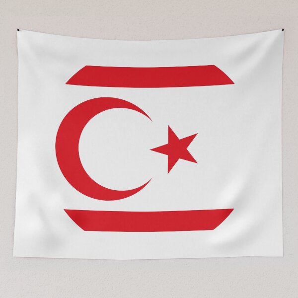 Item preview, Northern Cyprus Round Flag TRNC Heritage designed and sold by NTGUILTY.